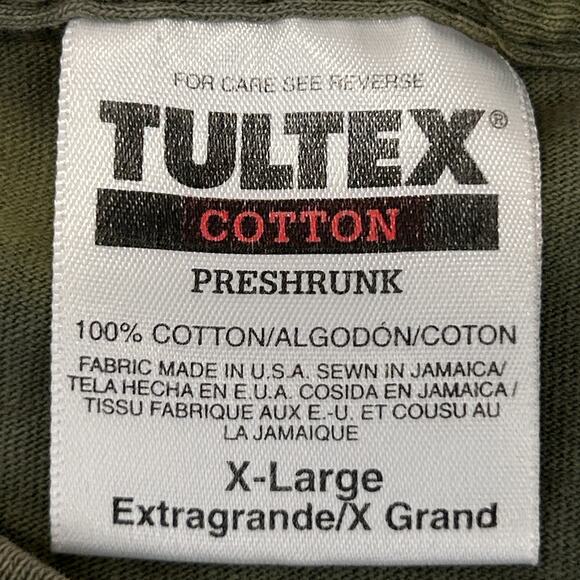 Vintage 90s Jimmy Buffett Barometer Soup Tour T Shirt 1995 Concert Green L Large - Picture 8 of 9